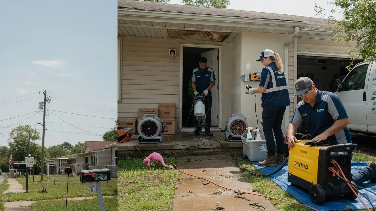 Storm Damage Water Removal in Jefferson City, TN near me